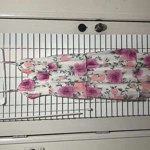 Beautiful floral maxi dress.